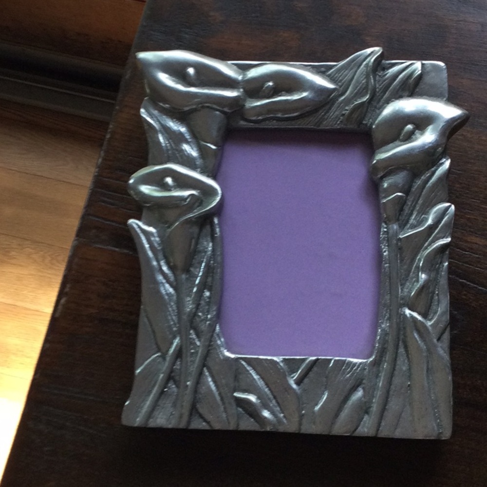 Pewter Artisan Made Picture Frame
